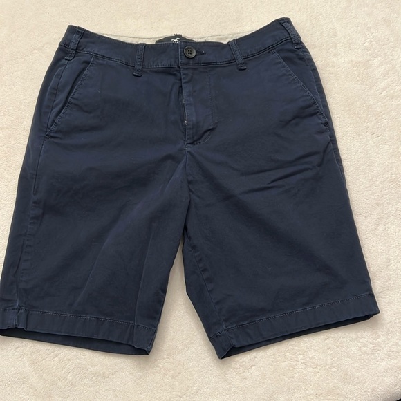Hollister Other - Hollister epic flex flat front shorts 9” size 29 Navy